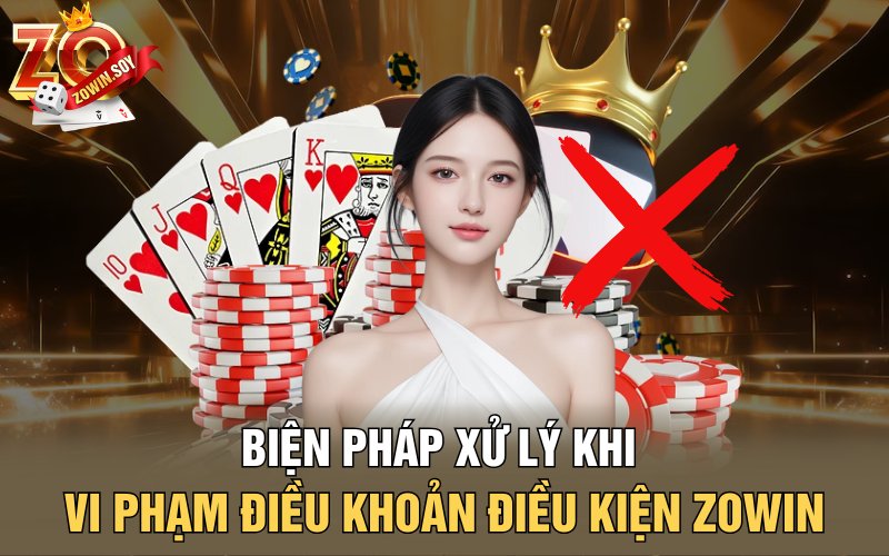 Điều Khoản Điều Kiện Zowin | Dấu Ấn Không Gian Cược Tốt 4 Biện pháp xử lý khi vi phạm điều khoản điều kiện Zowin