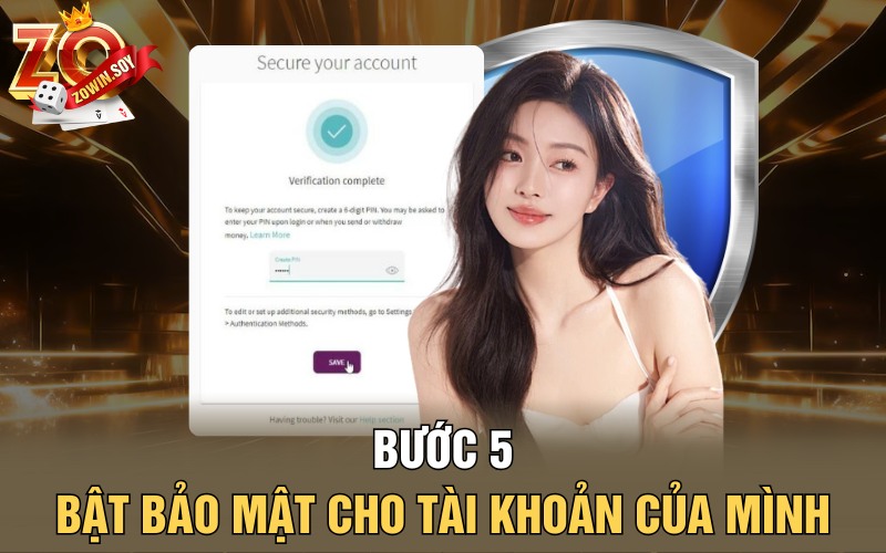 Ví Điện Tử Skrill | Chọn Lựa Hoàn Hảo Cho Anh Em MMO 6 Bước 5 - Bật bảo mật cho tài khoản của mình