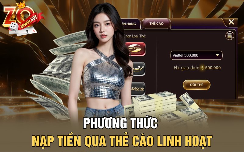 Rút Tiền Zowin | Gió Vàng Về Tay Chỉ Trong 1 Phút 3 Thẻ cào